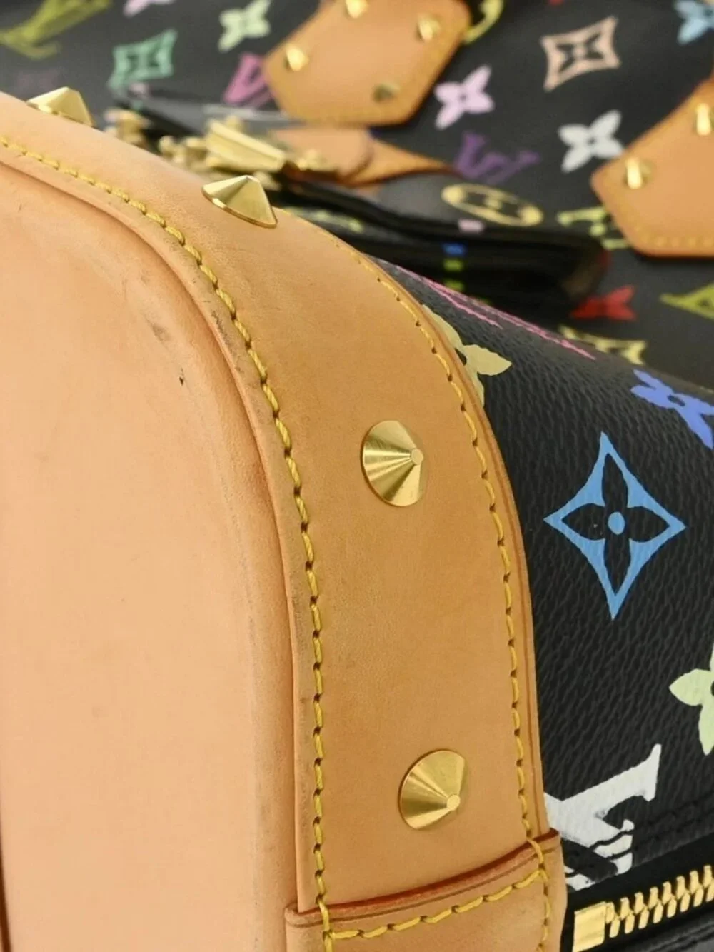 Louis Vuitton Monogram Multicolor Alma GM Handbag M40442